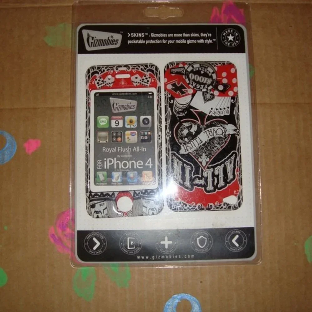 NEW - Gizmobies ALL-IN iPhone 4 Skin